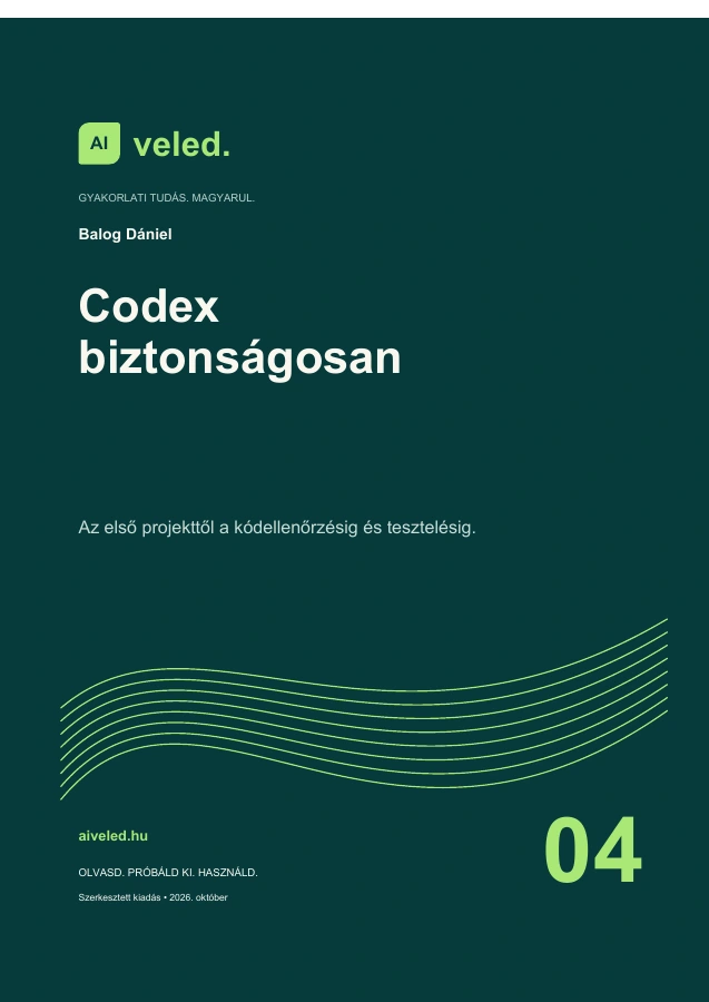 Codex – AI-val segített fejlesztés borító